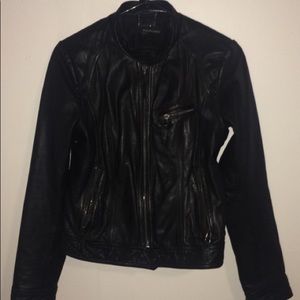 Real leather jacket
